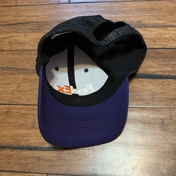 FedEx Freight Hat Worker Employee Baseball Cap Dad Strapback Navy Blue - Picture 6 of 7